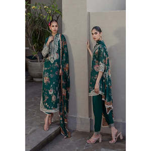 ชุดสูทผู้หญิง Zainab Chottani '25 Lawn Collection Velina-01-UNS รุ่น TC-1327 - Product Image 3