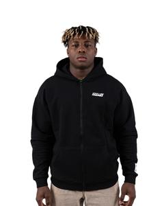 Sweat-shirts à capuche noirs personnalisés unisexes en coton 100% grande taille pour hommes, sweat-shirts à capuche délavés à l'acide avec des éclaboussures - Product Image 6