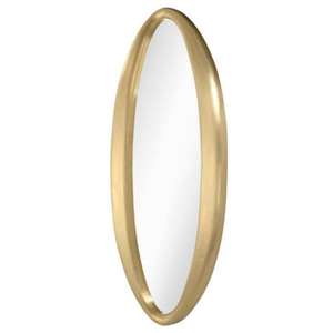 Cadre de miroir en laiton antique intemporel orné d'un savoir-faire élégant pour les murs de salon de style vintage à faible coût - Product Image 3