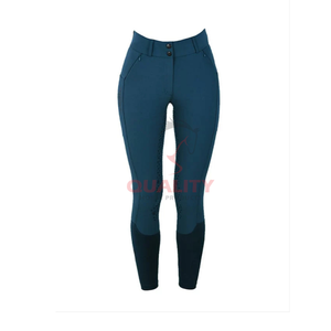 Top vente haute performance femmes culotte d'équitation coupe ajustée léger respirant élégant durable confortable pantalon équestre - Product Image 4