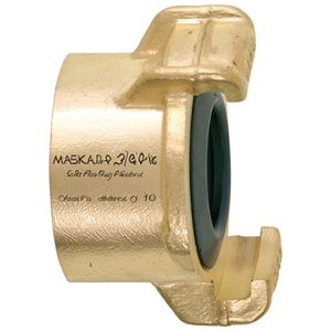 GEKA 3/4\" Brass Internal Thread Loose Threaded Fitting Plus <b>Hardware</b> in Pack Size of 10 - Product Image 3