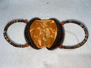 Vente chaude sac de coquille de noix de coco naturelle/nouvelle mode de conception pour la coquille de noix de coco faite à la main au Vietnam 100% de coquille de coco - Product Image 3