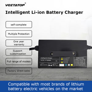 Chargeur de batterie au lithium 72V de haute qualité 10A pour motos électriques et scooters, utilisation industrielle, portabilité, compatibilité AU DC EU US - Product Image 4