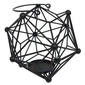 <b>Decor</b> Black Porcelain Hanging <b>Lantern</b> Iron Metal Design Single Candle <b>Decor</b> <b>Lanterns</b> Single Colored <b>Lantern</b> - Product Image 1