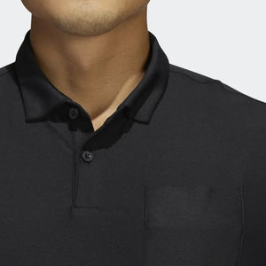 Camiseta de Golf de Manga Corta para Hombre, Absorbe la Humedad, Secado Rápido, Casual, Ajustada, Regular, Básica, Lisa, de Verano, Tejida, de Poliéster - Product Image 4