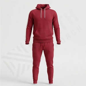 Conjuntos Deportivos de Alta Calidad Personalizados para Hombre, Conjuntos Deportivos de Chándal con Rayas para Correr, Tallas Grandes, Ropa Deportiva para Gimnasio - Product Image 1