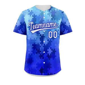 เสื้อซอฟต์บอลเบสบอลสำหรับผู้ใหญ่เสื้อเจอร์ซี่ลายทางผ้าโพลีเอสเตอร์แบบว่างระบายอากาศได้ดีดีไซน์ล่าสุด - Product Image 6