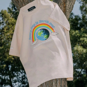 T-shirt long vintage à motif de plantes, style jardin de dessin animé, tee-shirt esthétique pour les amoureux des plantes, streetwear tendance, haut tendance - Product Image 2