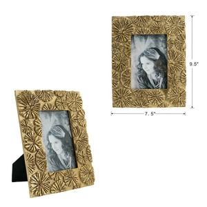 Cadre photo en métal élégant pour décoration murale classique, cadeau idéal pour les mariages, les anniversaires et l'affichage au bureau - Product Image 4