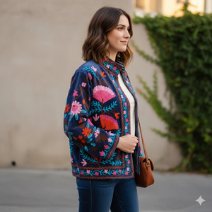 Veste longue pour femme, motif à carreaux, doublure en coton, manteaux d'hiver grande taille avec logo - Prix de gros - Product Image 2