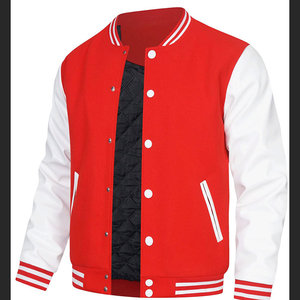 Veste universitaire pour hommes veste pour hommes meilleure qualité vêtements d'hiver lourds Logo personnalisé col rond taille normale vêtements de plein air - Product Image 4