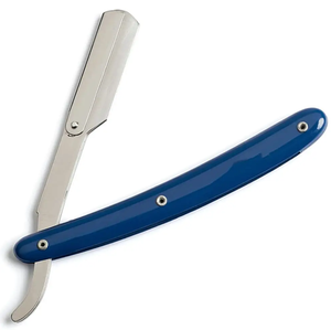 Afeitadora manual antigua de acero inoxidable, afeitadora plegable para hombres, afeitadora facial - Product Image 2