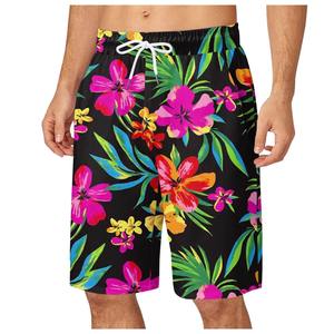 <b>Men's</b> Leaf Printed Sports <b>Shorts</b> Boys Summer Cool Hawaiian 3D Printed Casual Swim Trunks Drawstring Surfboard <b>Shorts</b> - Product Image 5
