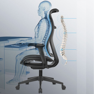 Silla Ergonómica de Malla Contemporánea E3 para Oficina en Casa, Hospital, Escuela y Hotel - Product Image 6