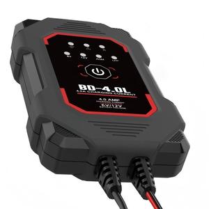 Chargeur de batterie de voiture le plus récent 12V 4A numérique entièrement automatique avec réparation par impulsions et écran LCD pour batteries au plomb-acide - Product Image 4