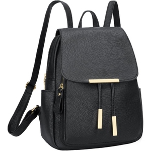 Women premium genuine leather backpack European fashion daily carry travel office bag elegant modern ladies backpack - Product Image 3