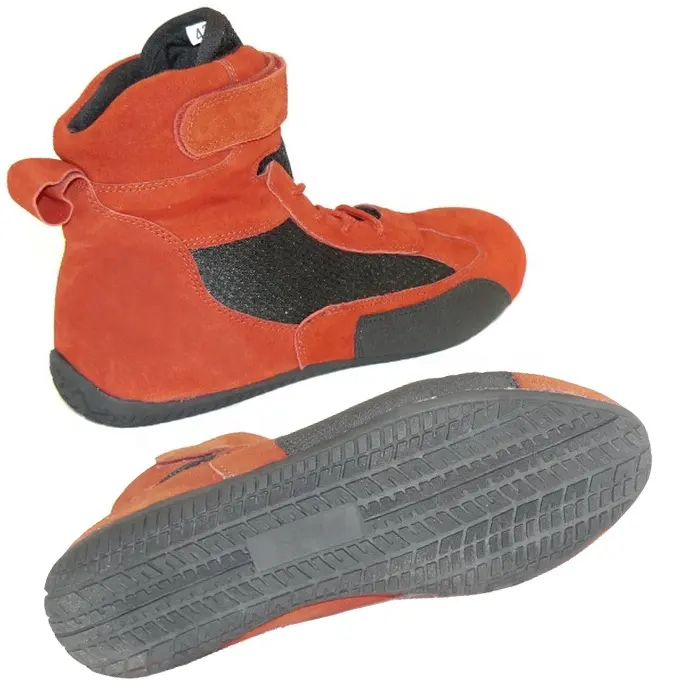 أحذية رياضية مخصصة لرياضات السباق SFI مع مساحة تهوية أحذية جلدية بتصميم مطاطي ومضاد للنار أحذية رياضية أحذية رياضية