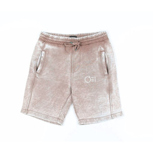 Pantalones cortos vintage de algodón lavado con ácido para hombre al por mayor, pantalones cortos desgastados personalizados con borde crudo y cierre de cordón, estilo informal transpirable - Product Image 1