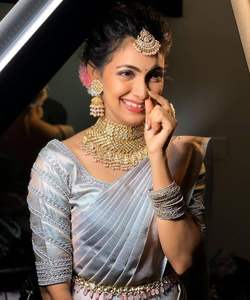 Opulent Rich Look Casual Wear Banarasi Sari avec Dori Work et motif imprimé pour le quotidien Chic kurta - Product Image 5