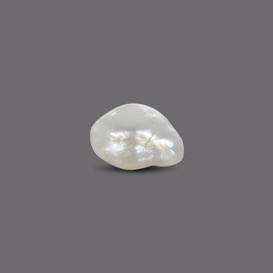 Perle de Basra - 3,71 carats, perle d'eau douce blanche, perle en vrac pour bijoux, variété de couleurs, y compris rose et baroque - Product Image 1