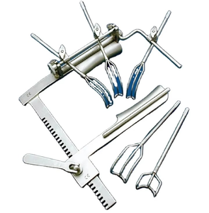 Rétracteur manuel laryngopharyngoscope en acier inoxydable, ensemble d'instruments chirurgicaux, pinces pour chirurgie générale, certifié CE Classe II - Product Image 1