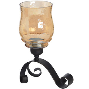 Candelabro de diseño de cristal para decoración del hogar, soporte de vela brillante para interior y exterior, votivo - Product Image 5