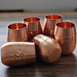 Gobelet à vin de sublimation en acier inoxydable fabriqué à la main verres indiens de qualité supérieure pour les cadeaux - Product Image 3