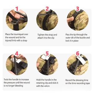 <span class=keywords><strong>Garrot</strong></span> tactique d'urgence médicale <span class=keywords><strong>Garrot</strong></span> Cat Garniquet tactique pour la chasse en plein air randonnée 95CM - Product Image 6