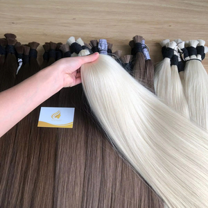 Extensiones de Cabello Virgen Remy Vietnamita al por Mayor, Trama Doble a Máquina, Aptas para Teñir en Todos los Colores, Cutícula Alineada, en Existencia - Product Image 1