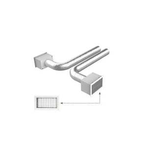 Kit de Instalación Rápida para Registros y Rejillas de Plenum de 2 Zonas con 150/160 Conexiones - Product Image 3