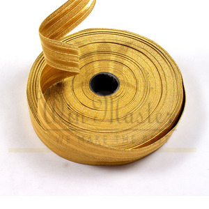 ชุดสายถักผ้าลูกไม้สีทองประดับทอง - Product Image 3
