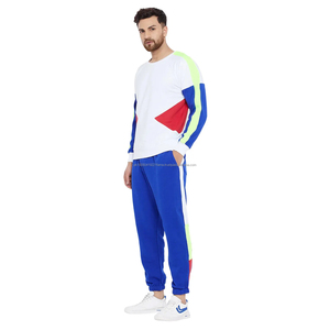 Survêtement de sport d'hiver de haute qualité pour hommes, streetwear, personnalisable, marque privée, nouveau design, OEM disponible, taille élastique, imprimé - Product Image 3