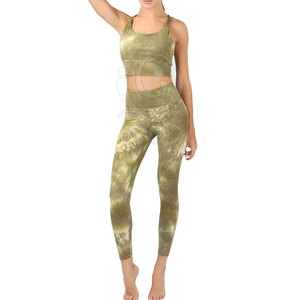 Servicios OEM, Conjunto de Yoga para Mujer, Último Estilo, Diseño Personalizado de Alta Calidad, Talla Grande, 2 Piezas, Transpirable y Ecológico - Product Image 1
