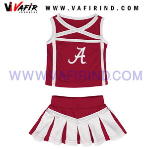 Uniforme de cheerleading pour filles de haute qualité, personnalisé, respirant, en coton, élasthanne et polyester, élégant pour les matchs - Product Image 4