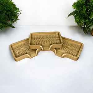 Luxury Durable <b>Wooden</b> Soap Dish Holder for Bathroom <b>Kitchen</b> Sink Soap Stand Water Drain Soap Tray Eco Friendly Home <b>Accessory</b> - Product Image 5