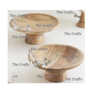 Tazón de madera para servir chocolate con diseño fantástico, tamaño personalizado, forma ovalada, al mejor precio. - Product Image 5