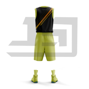 Uniforme de Baloncesto de Alto Rendimiento, Jersey sin Mangas con Estampado Completo y Pantalones Cortos a Juego para Torneos, Prácticas y Partidos - Product Image 2