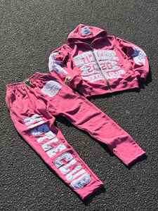 Style vintage personnalisé lavé à l'acide à manches longues surdimensionné zippé hommes sweats à capuche veste à capuche pour hommes soleil délavé survêtement pour hommes - Product Image 2