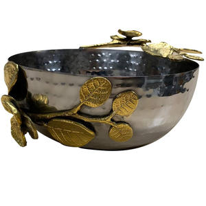 Tazón para Servir Sopa con Diseño en Relieve, Utensilios de Cocina para el Hogar, Acabado Antiguo, Tazón de Servir de Lujo para Banquetes Reales y Bodas - Product Image 6