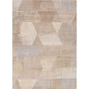 Kavi พรมไหมพรมถักมือลายเรขาคณิตสีดำ & ลายไม้ไผ่สำหรับใช้ในบ้าน-SRB (730) - Product Image 1