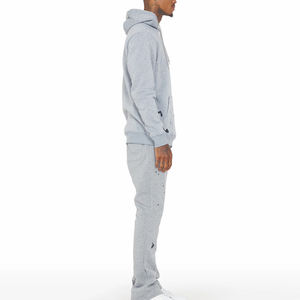 Nuevo fabricante de Pakistán, diseño de impresiones de alta calidad, conjunto de Jogger para hombre, conjuntos de chándal acampanado para hombre, ropa de calle - Product Image 3