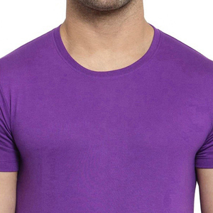 T-shirt pour hommes 100% coton col rond personnalisé OEM T-shirts dernière mode à bas prix T-shirts pour hommes vente en gros - Product Image 6