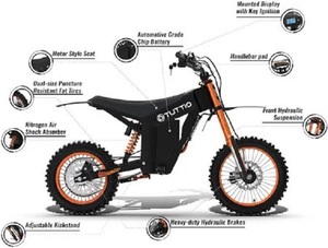 Mini Bicicleta Eléctrica Tuttio Soleil01 con Garantía de 3 Años, Personalizable OEM y ODM, Origen Estadounidense, para Proyectos Industriales y de Bricolaje - Product Image 2