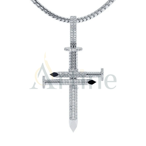 Lab Grown Diamond Tennis Chain Collar Vvs Iced Out 925 Silver Diamond Chain - Product Image 1