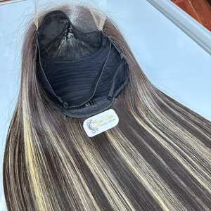 Sun Hair Company Highlight Closure HD Lace Front Glueless Peluca 200 Densidad Cabello crudo Extensiones de cabello humano vietnamita Perruques - Product Image 6