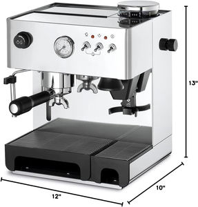 Máquina de Café Espresso Comercial de Doble Caldera con Bomba Rotativa de 9 Bares, Disponible en Existencia, Lista para Enviar - Product Image 3