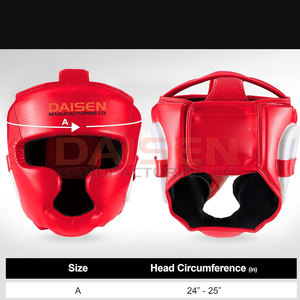 Made In Best Material Head Guard Premium Quality Head Guard Custom Design Boxing Head Guard - Product Image 2