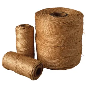 Garden Twine Brown Farbe Verpackung Geschenke Seil Natural Jute Twine Rope Neue Kollektion von Schnur in günstigen Preis