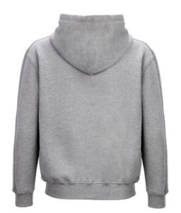 Nouveauté Sweat à capuche surdimensionné léger de haute qualité avec impression de logo personnalisé en polaire pour hommes - Product Image 3