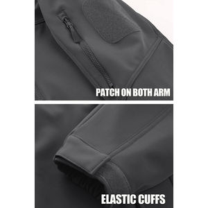 Nouvel arrivage de vestes Softshell en gros meilleure qualité hommes coupe-vent résistance à l'eau hommes Softshell veste personnalisée pour OEM - Product Image 5
